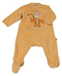 Oranžový sametový overal s Tygrem Disney