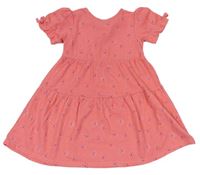 Ružové šaty s kvietkami Nutmeg