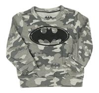 Sivá army mikina s Batmanem