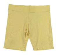 Žlté elastické kraťasy Primark