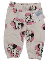 Nové - Světlerůžové tepláky s Minnie Disney