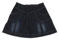 Tmavomodrá rifľová sukňa Charles Vögele