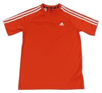 Červené športové tričko Adidas
