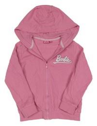 Ružová prepínaci mikina s kapucí - Barbie