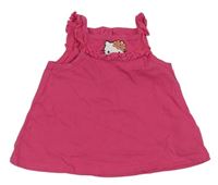 Ružová tunika s Kitty zn. H&M