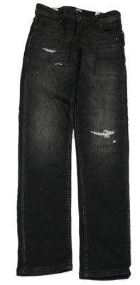 Černé slim rifle s prošoupáním Jack & Jones