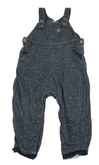 Tmavomodré melírované laclové tepláky John Lewis