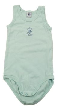 Světlemodré body se želvou Petit Bateau 