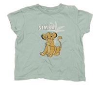 Svetlomodré tričko so Simbou Disney