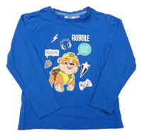 Safírové triko s Paw Patrol