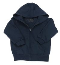 Tmavomodrá prepínaci oversize mikina s kapucňou PRIMARK