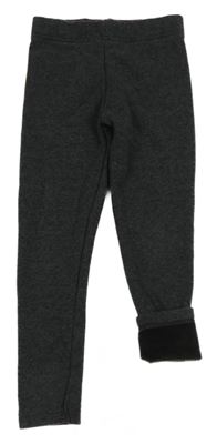 Tmavosivé melírované teplákové zateplené legíny PRIMARK