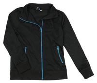 Čierna prepínaci športová mikina URBAN RASCALS