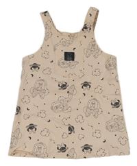 Světlepudrové rifľové šaty s Minnie PRIMARK