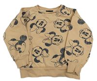 Světlehnědá mikina s Minnie Matalan