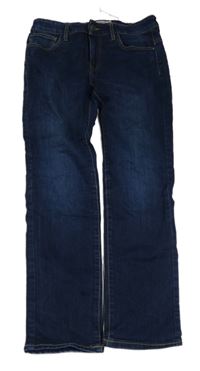 Tmavomodré straight rifle zn. C&A