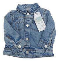 Nové - Modrá riflová bunda Denim Co.