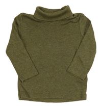 Khaki melírovaný rolák Primark