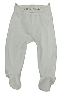 Smetanové sametové polodupky s medvěďom C&A