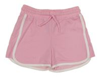 Růžové teplákové kraťasy F&F