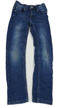 Modré teplákové skinny fit rifle Pepperts