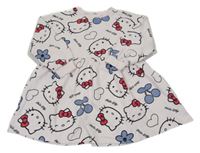 Světlerůžové teplákové šaty s Hello Kitty Tu