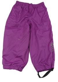 Purpurové šusťákové oteplovačky 