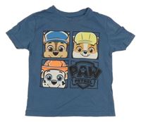 Modré tričko s Tlapkovou patrolou Nickelodeon