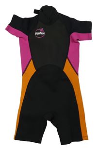 Černo-růžovo-oranžový neopren Waihui