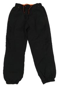 Čierne šušťákové outdoorové nohavice zn. Rebel