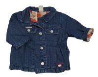 Tmavomodrá rifľová bunda so Snoopym