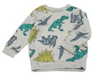 Svetlosivá mikina s diny Matalan