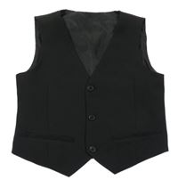 Černá slavnostní vesta H&M