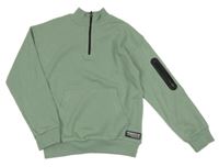 Světlezelená mikina s kapucí M&S