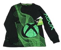 Nové - Černo-zelené triko - Xbox