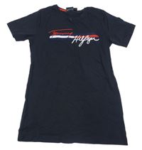 Tmavomodré tričko - Tommy Hilfiger 