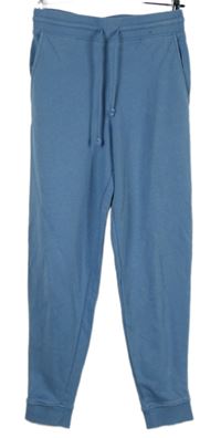 Dámské světlemodré cuff tepláky M&S