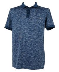 Pánske modré melírované športové funkčné tričko McKenzie