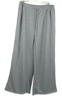 Dámske sivé široké tepláky Shein