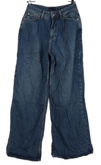 Dámské modré baggy rifle Asos vel. 28/32