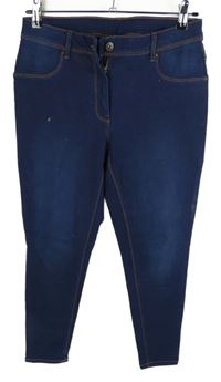 Dámské tmavomodré elastické skinny rifle  Blue Motion 