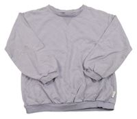 Fialová károvaná mikina s písmeny George