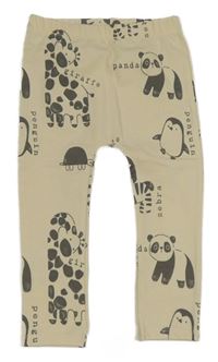 Svetlobéžové legíny so zvieratkami George