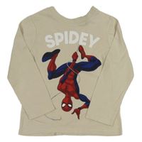 Béžové triko se Spidermanem George