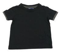 Černo-šedé tričko 