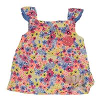 Farebná kvietkovana tunika Mothercare