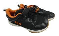 Černo-oranžové sálovky Fila vel.34