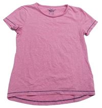 Ružové melírované tričko zn. Pepperts