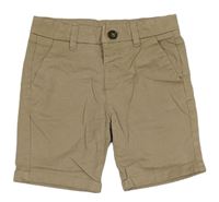 Béžové plátěné chino kraťasy M&S