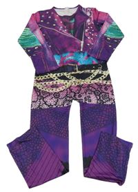 Fialovo-barevný overal 